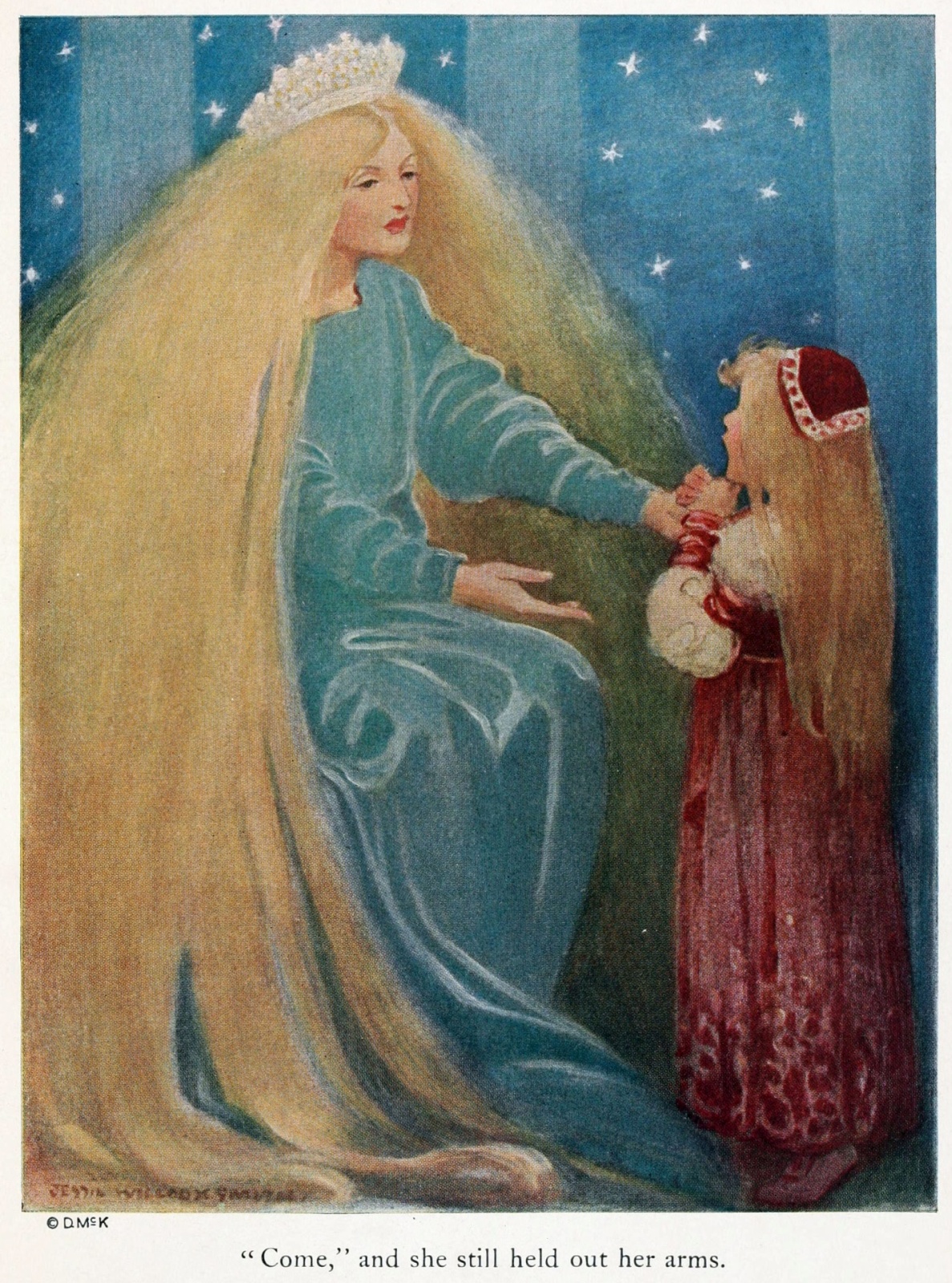 “Come,” and she still held out her arms.