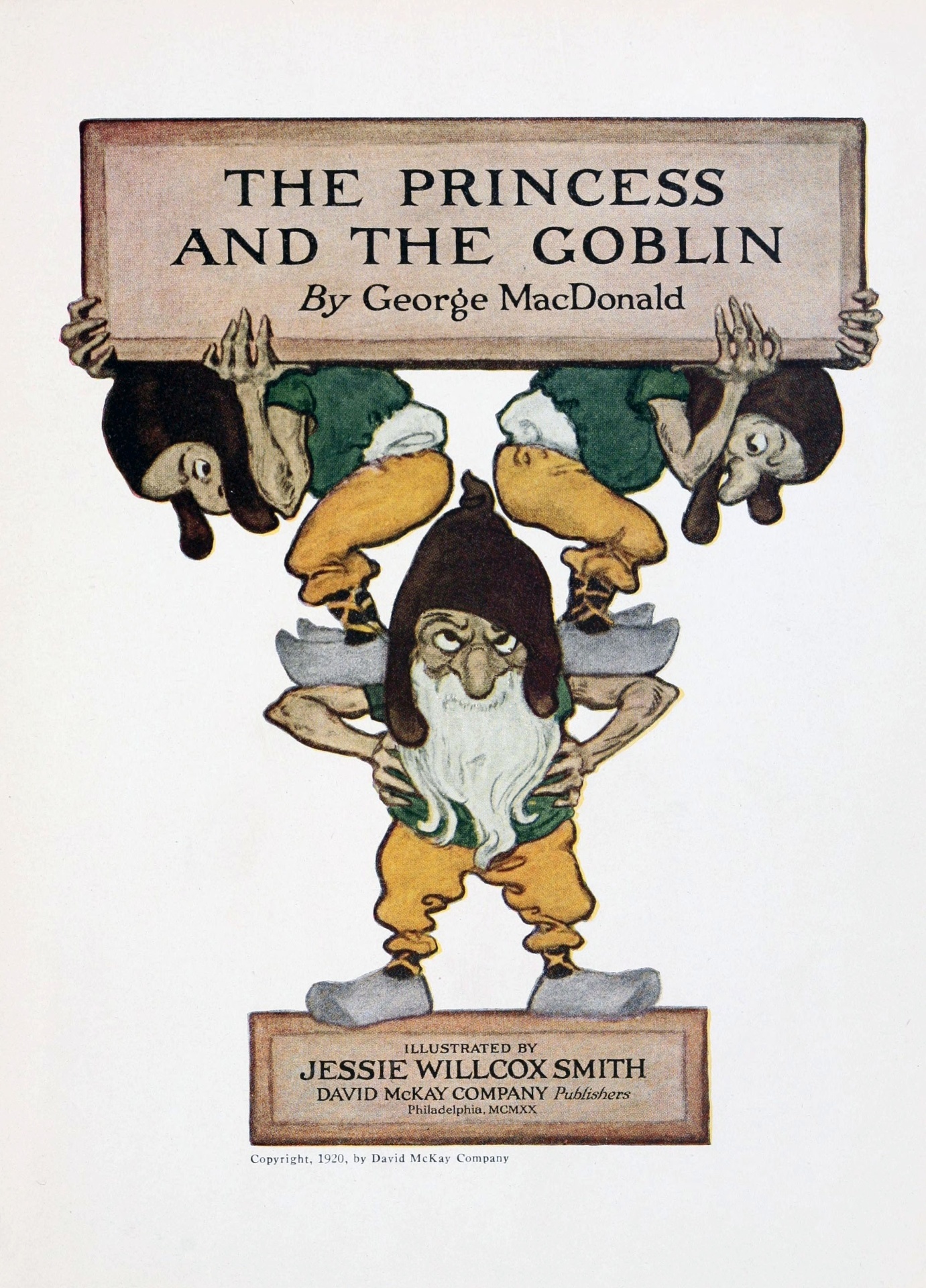 Princess and the Goblin title page