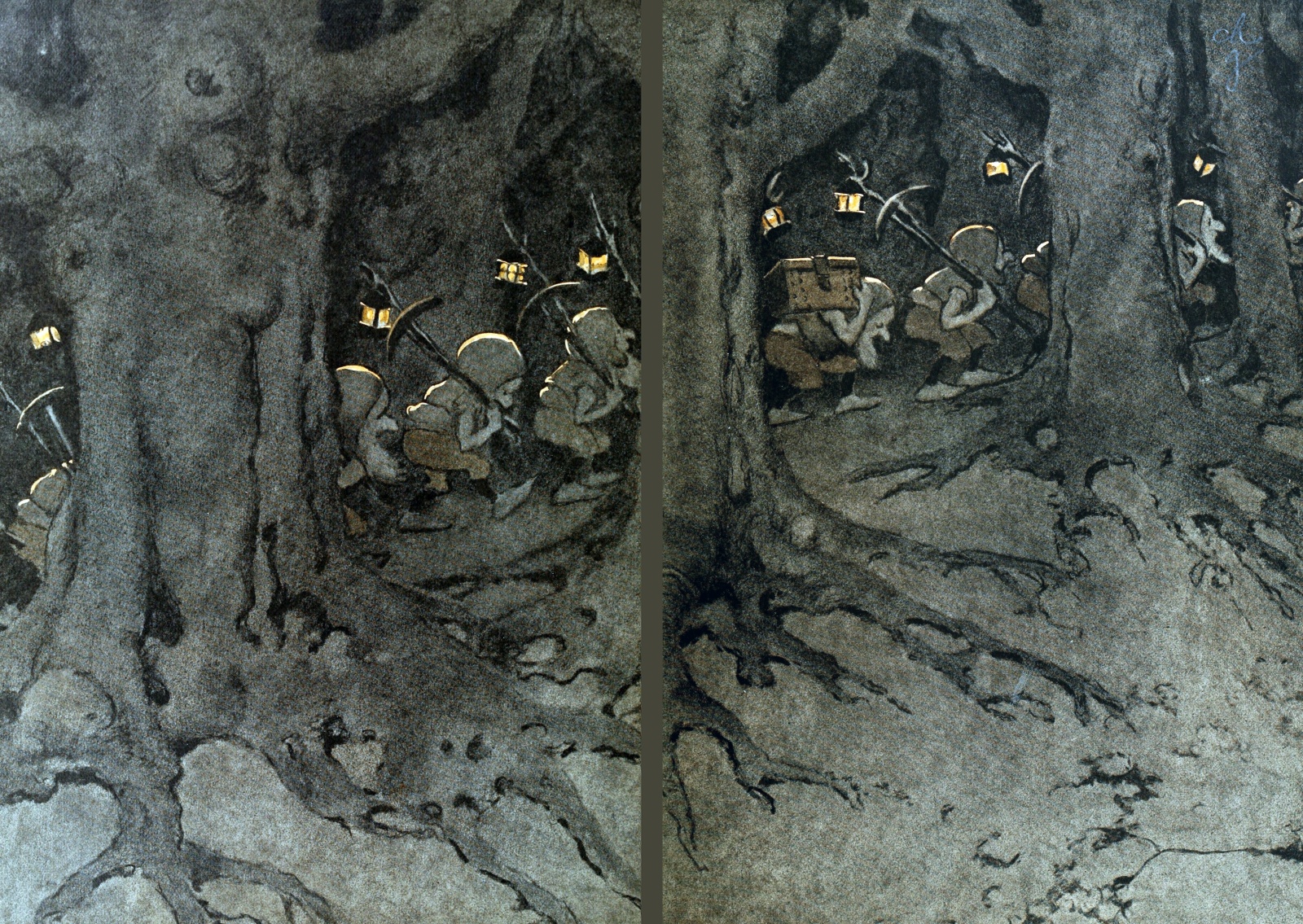 Now light your torches, and come along.