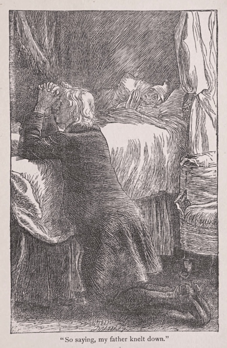 my father knelt down